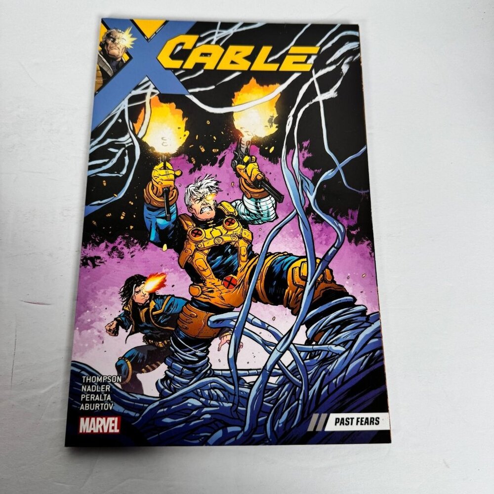 Cable:‎ Past Fears 1 Thompson Nadler Peralta Aburtov Marvel Comic Book